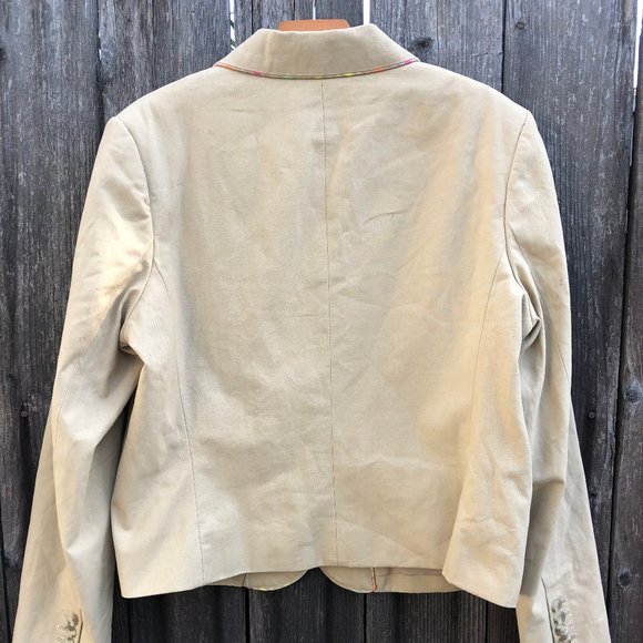 target linen jacket